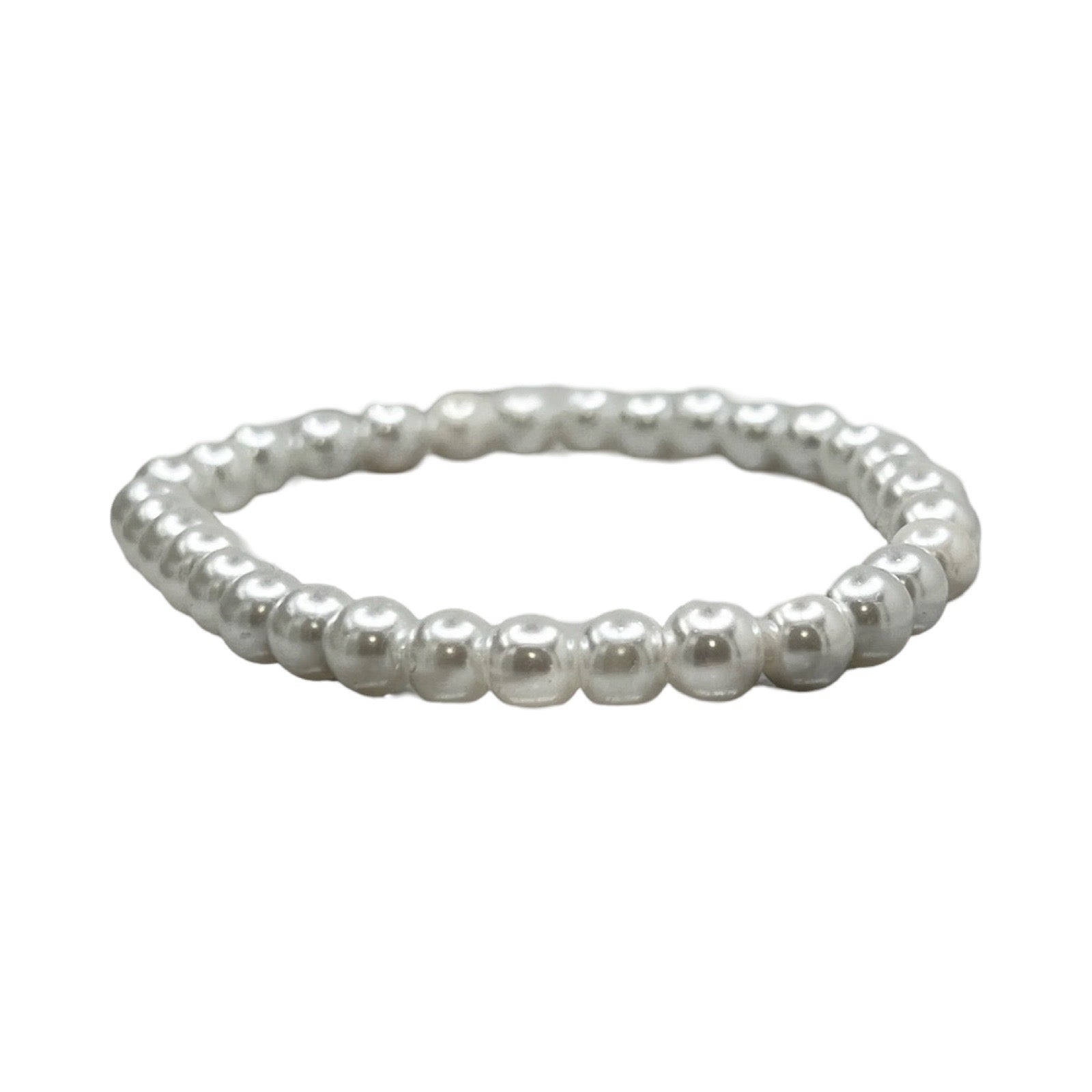White Pearl glass bracelet