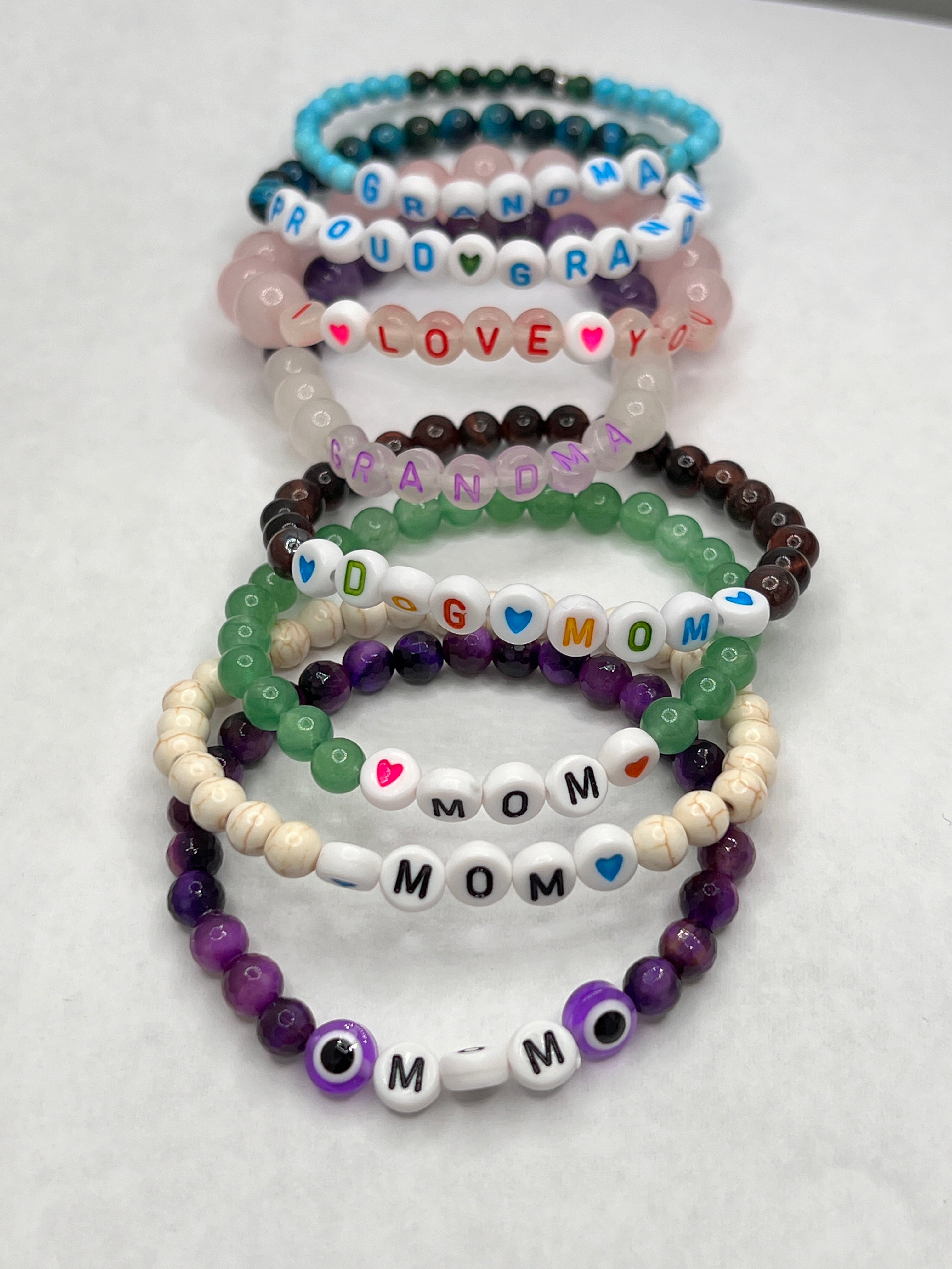Handcrafted personalized bracelets for meaningful gifts