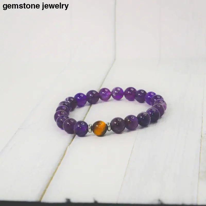 amethyst bracelet