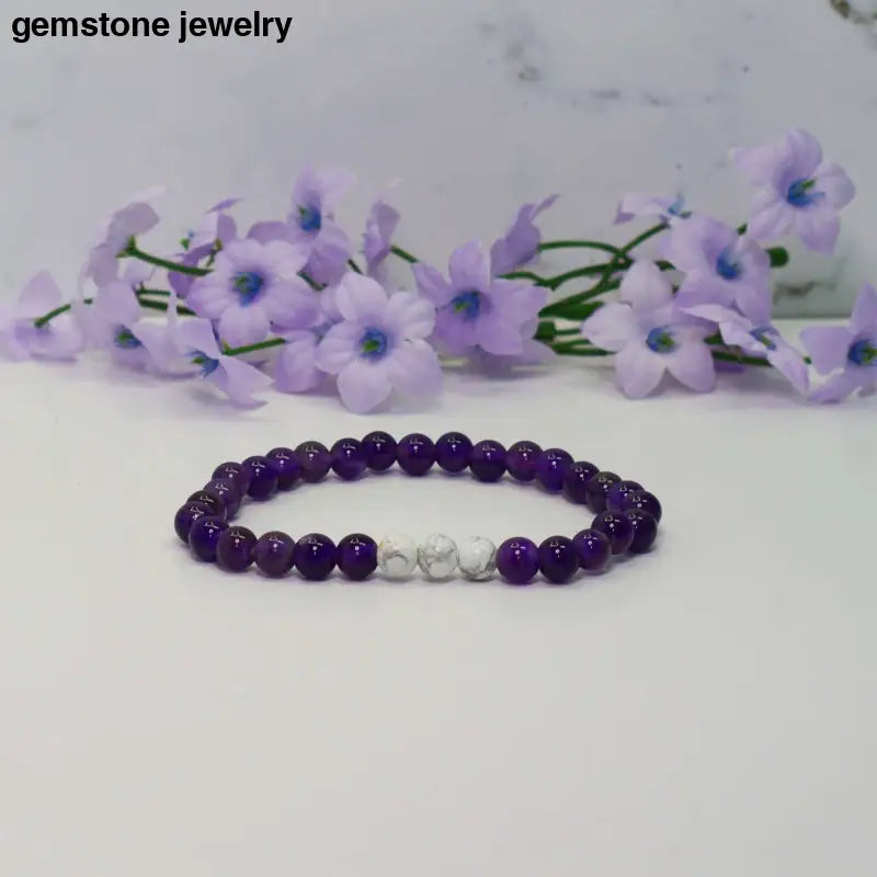 Amethyst Crystal Bracelet