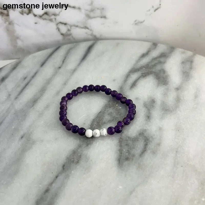 Amethyst Crystal Bracelet