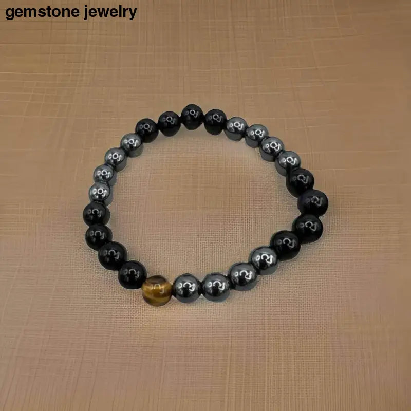 hematite 8mm beads