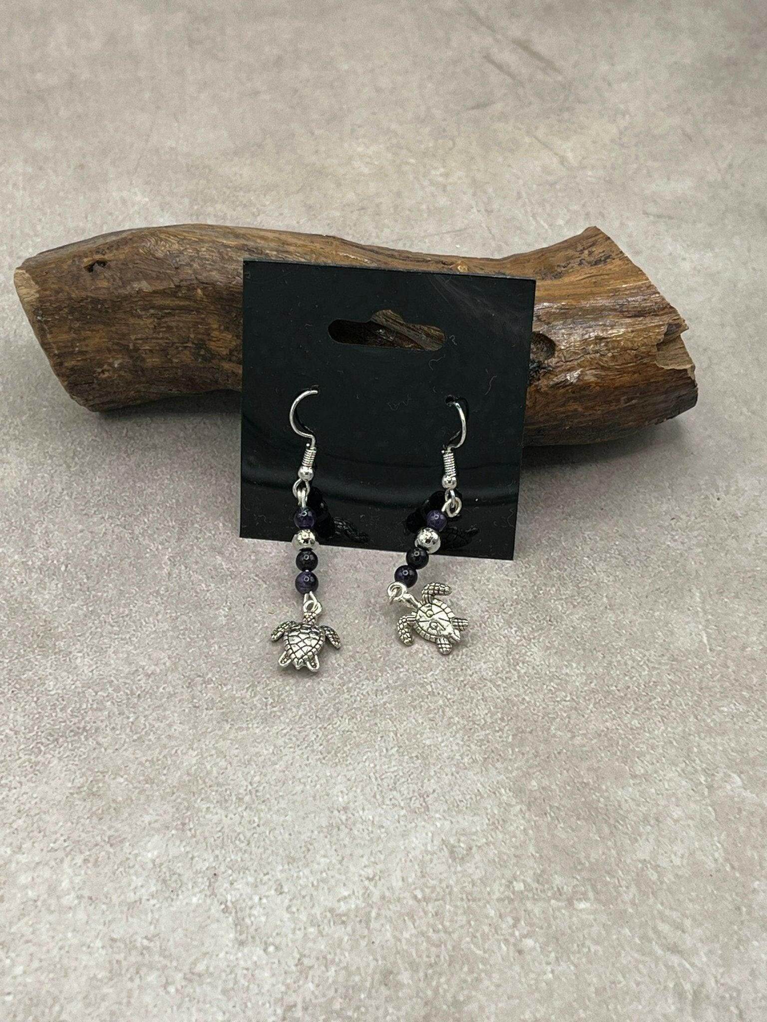 Bec Sue Jewelry Shop earrings purple / turtle Turtle Jewelry, Turtle Earrings,  Turtle Jewelry Earrings, Sea Turtle Earrings Tags 520