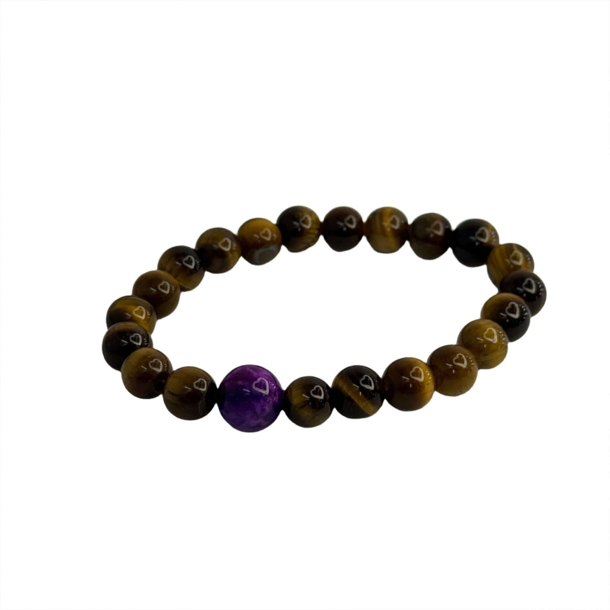 Best Friend Bracelets, Tiger Eye Bead Bracelet, Tiger Eye Jewelry - Bec Sue Jewelry Shop