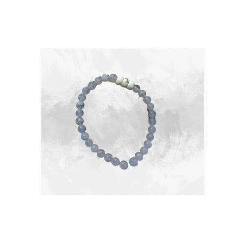 Blue Lace Agate Bracelet - Bec Sue Jewelry Shop