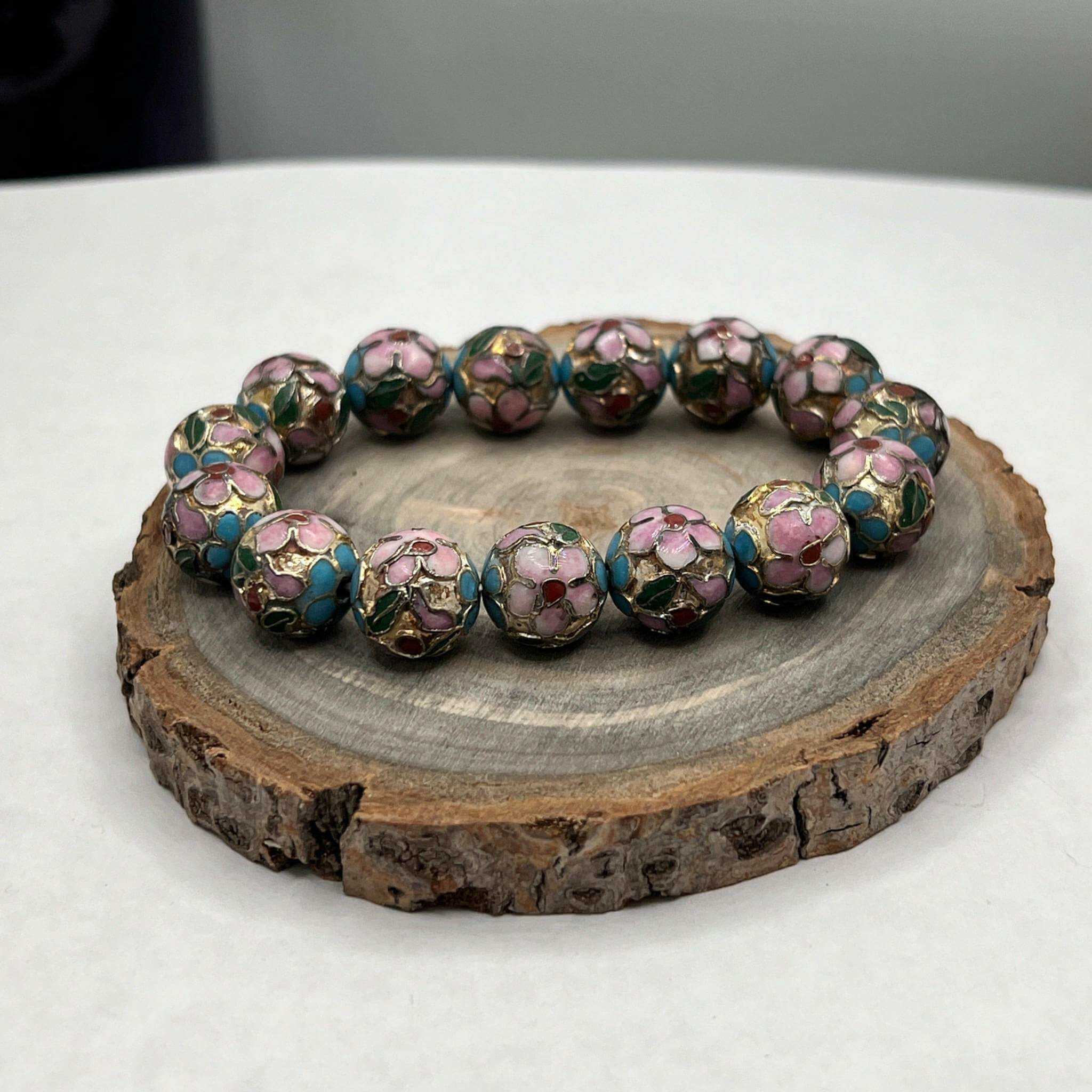 Chinese Cloisonné Bracelet - Bec Sue Jewelry Shop