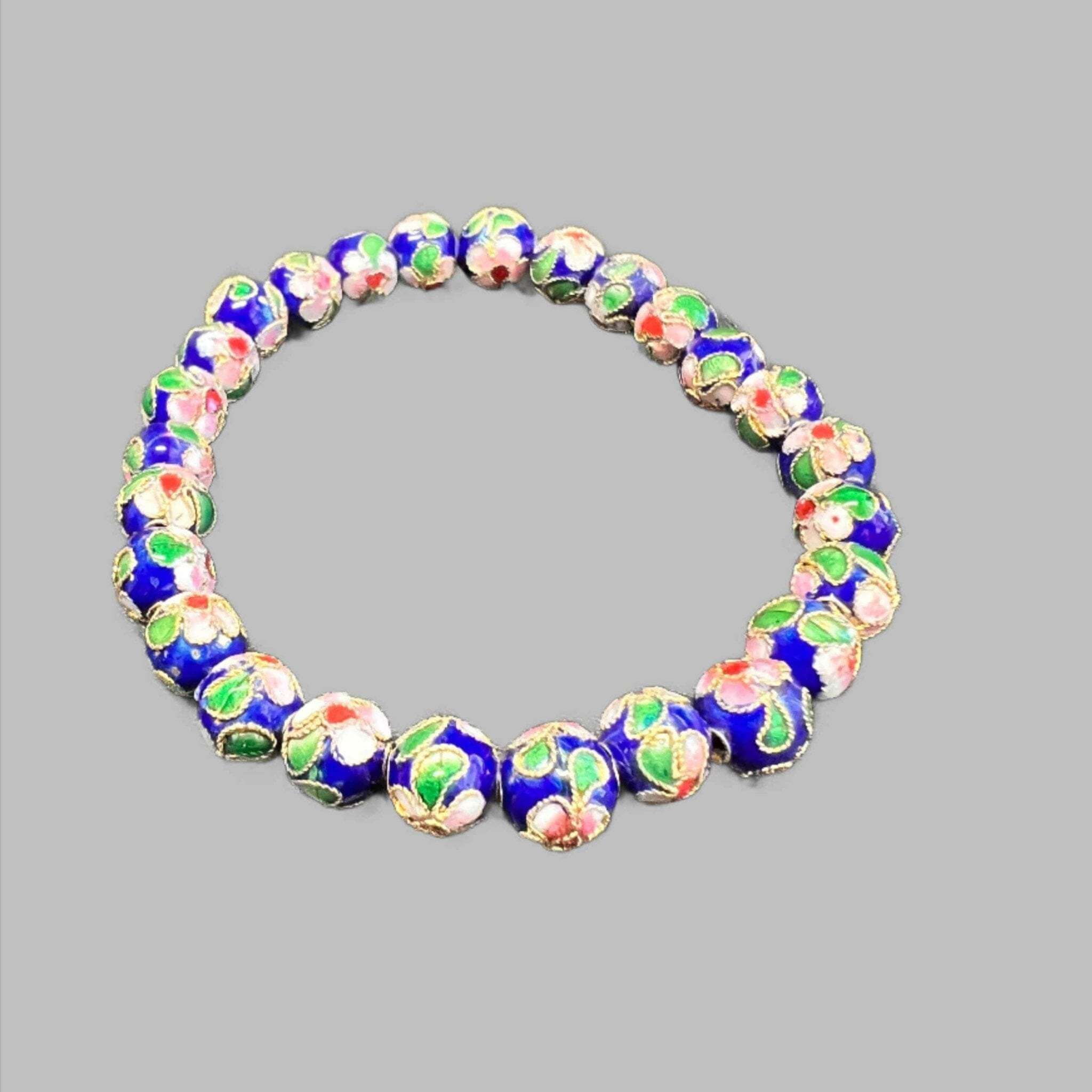 Chinese Cloisonné Bracelet - Bec Sue Jewelry Shop