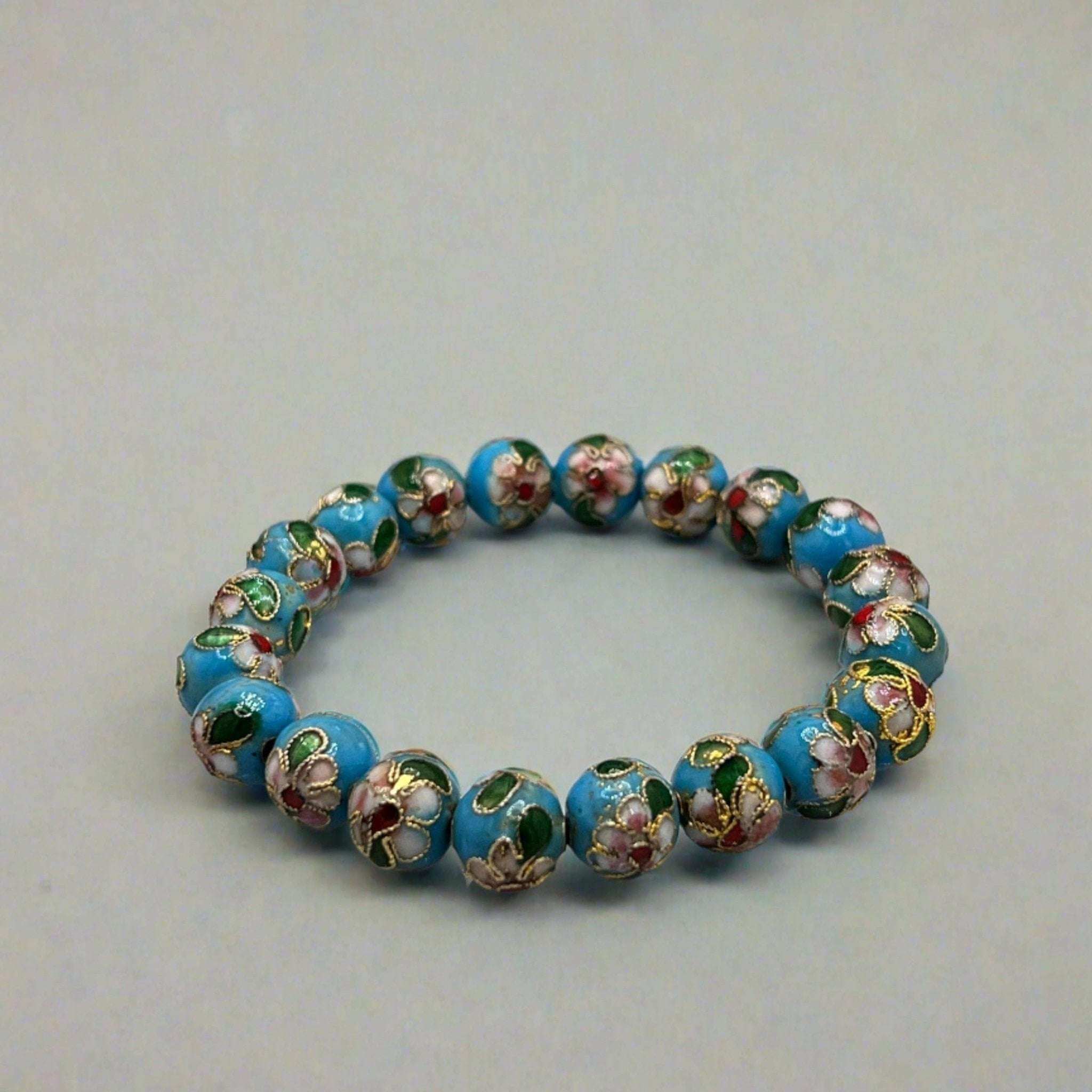 Chinese Cloisonné Bracelet - Bec Sue Jewelry Shop