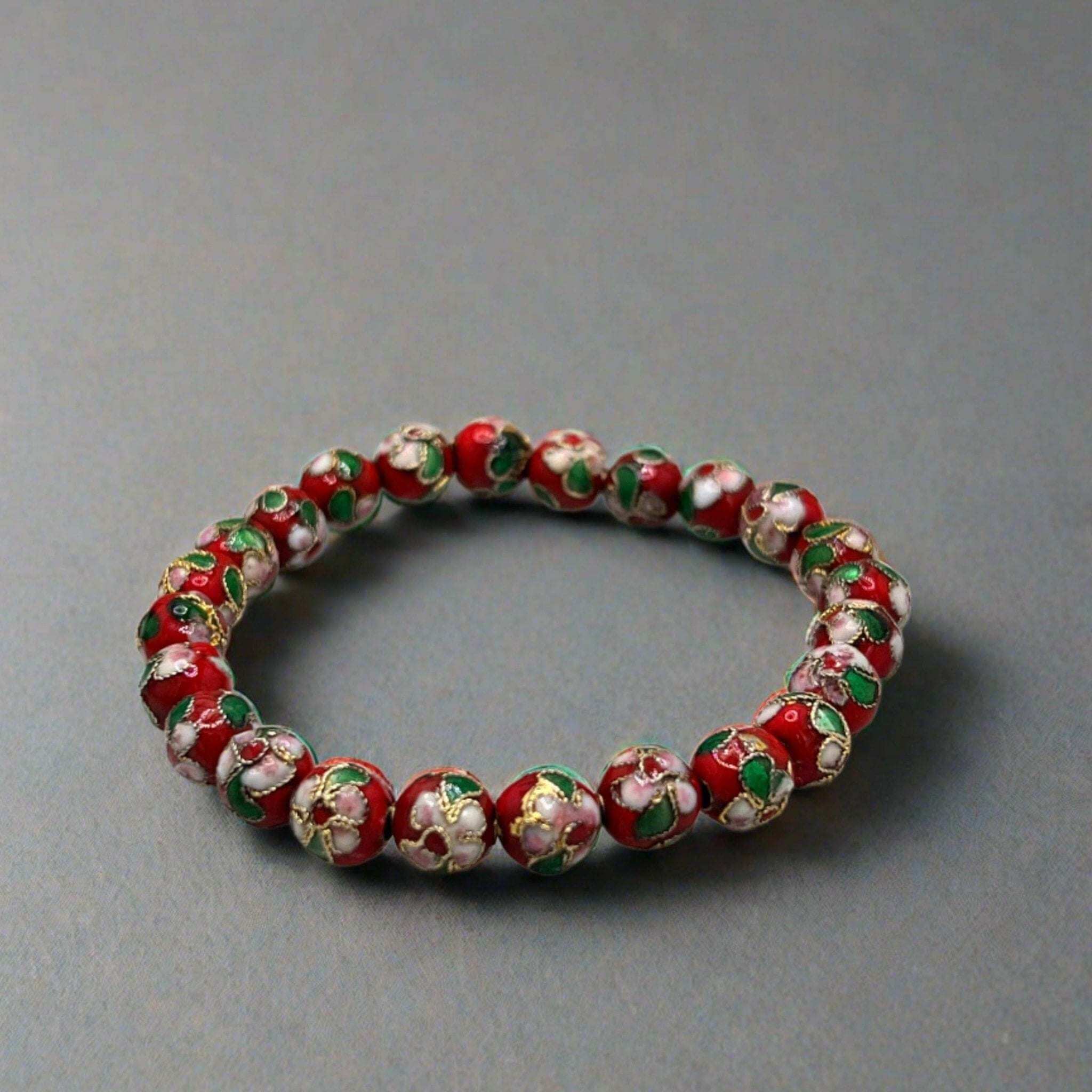 Chinese Cloisonné Bracelet - Bec Sue Jewelry Shop