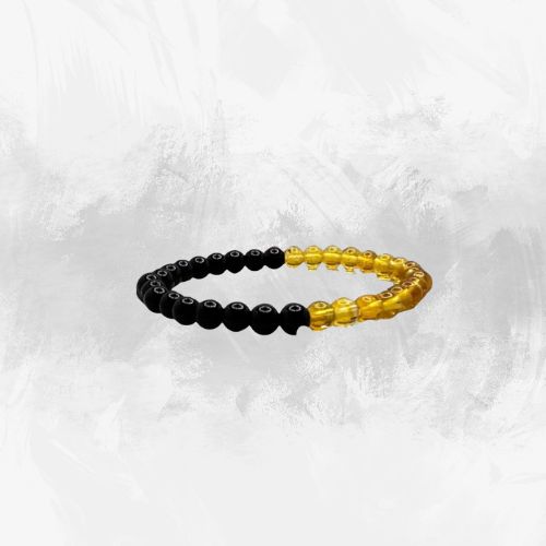 Citrine & Obsidian Harmony Bracelet – Empowerment & Balance