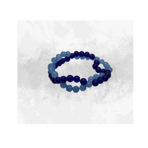 Cobalt Blue Glass Beads - Bec Sue Jewelry Shop