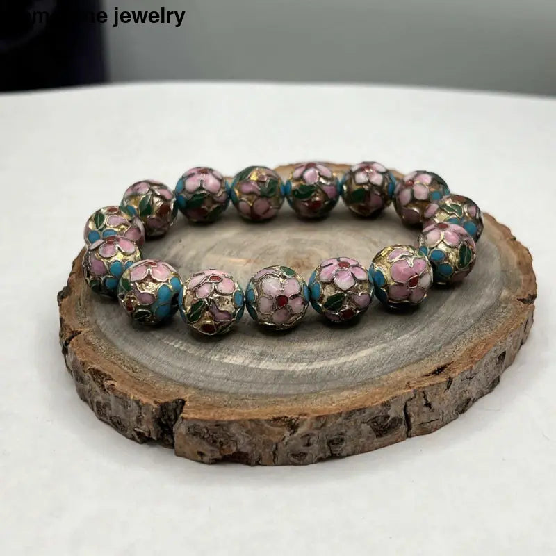 Chinese Cloisonné Bracelet - Bec Sue Jewelry Shop