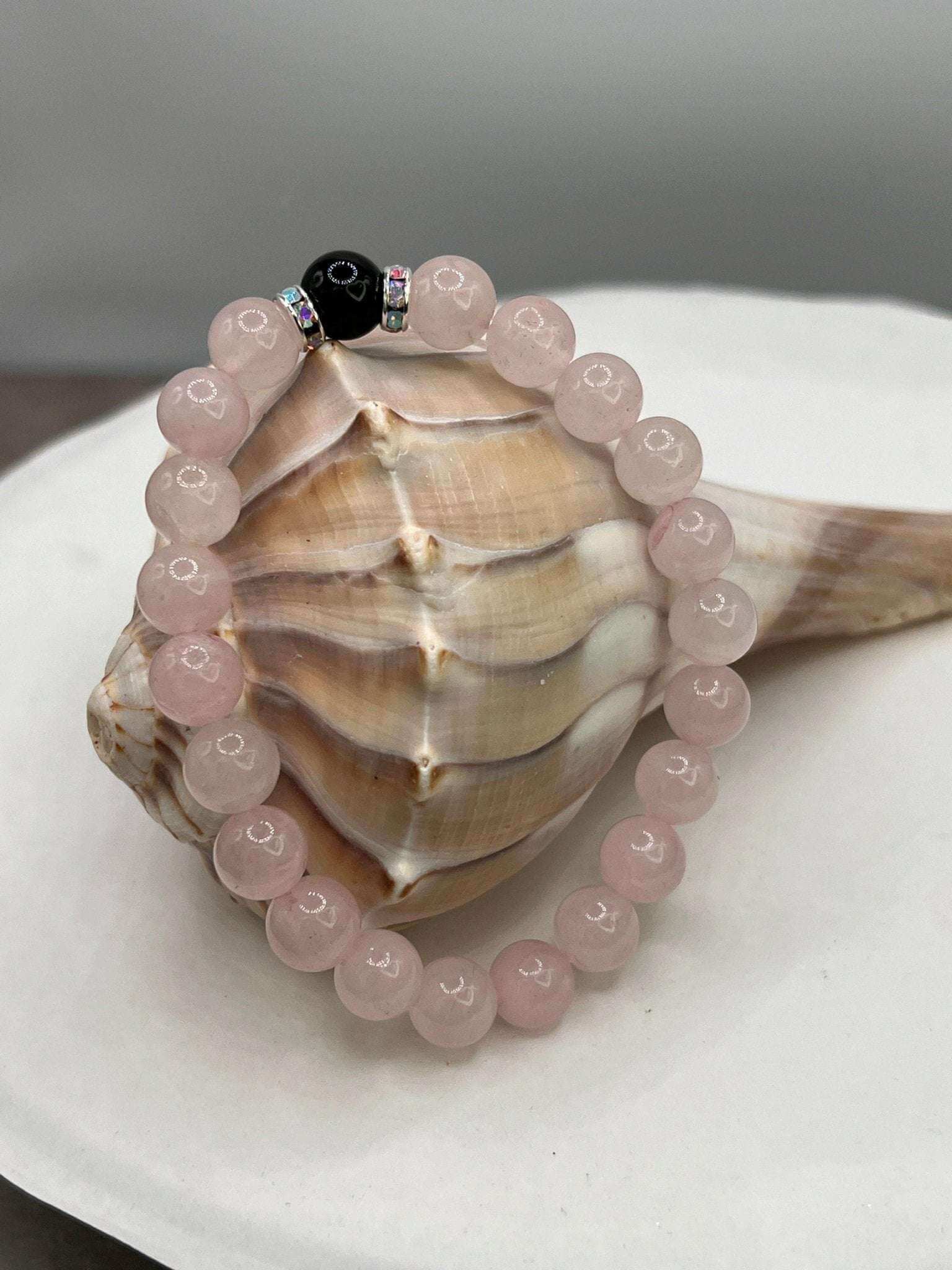 rose quartz bracelet