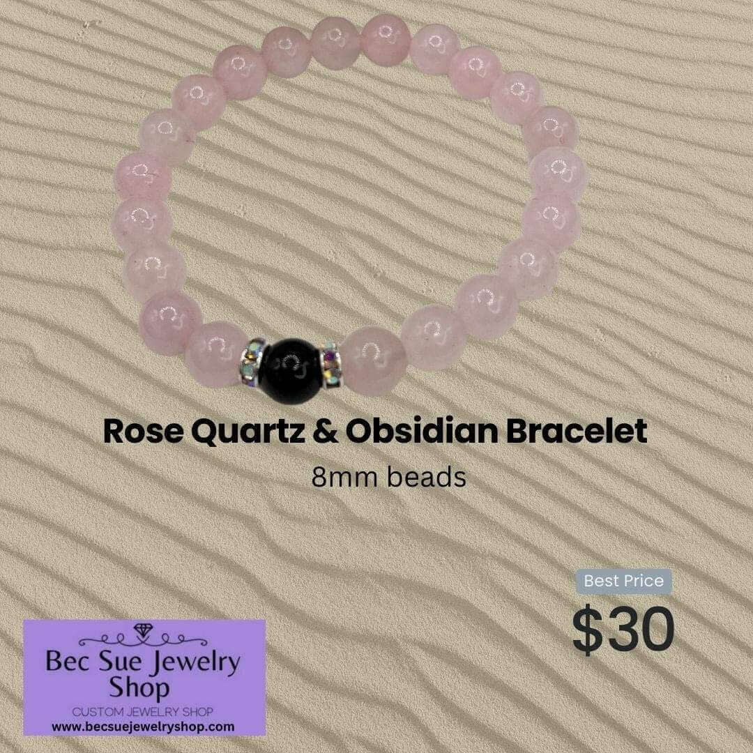 rose quartz bracelet