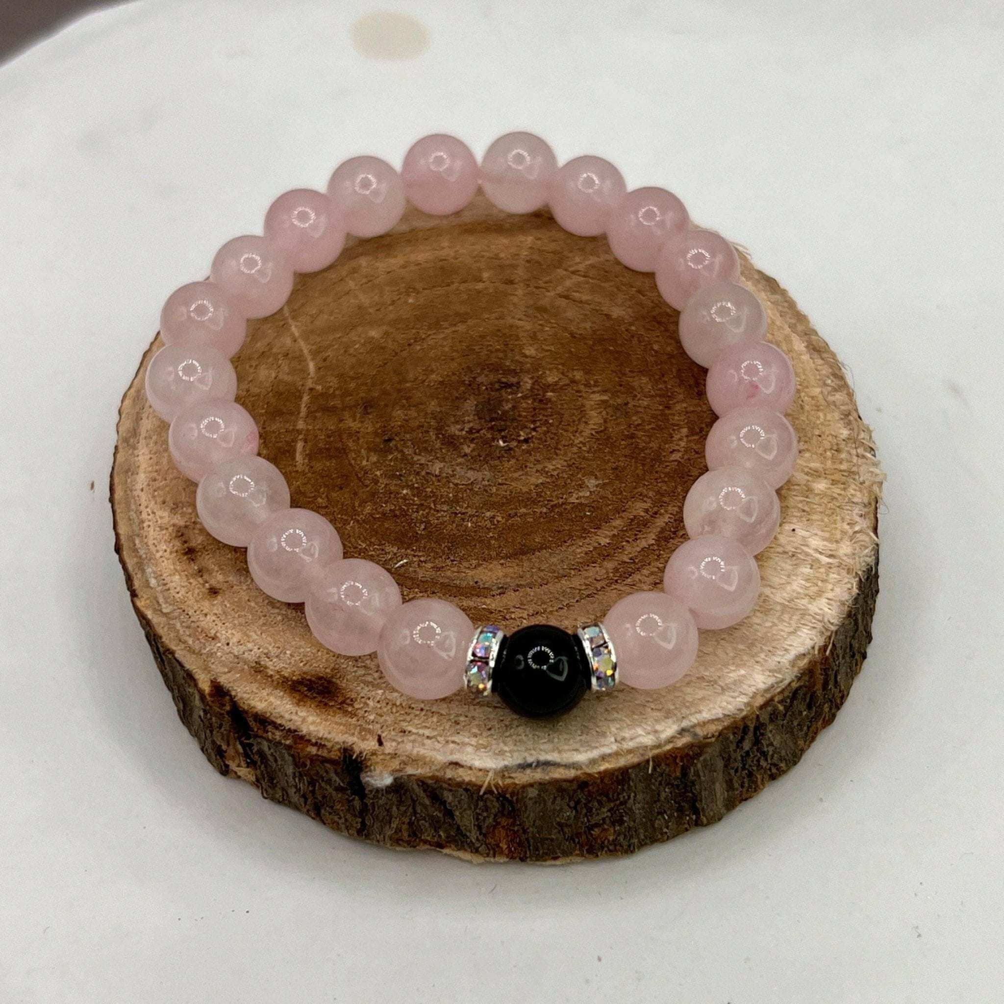 rose quartz bracelet