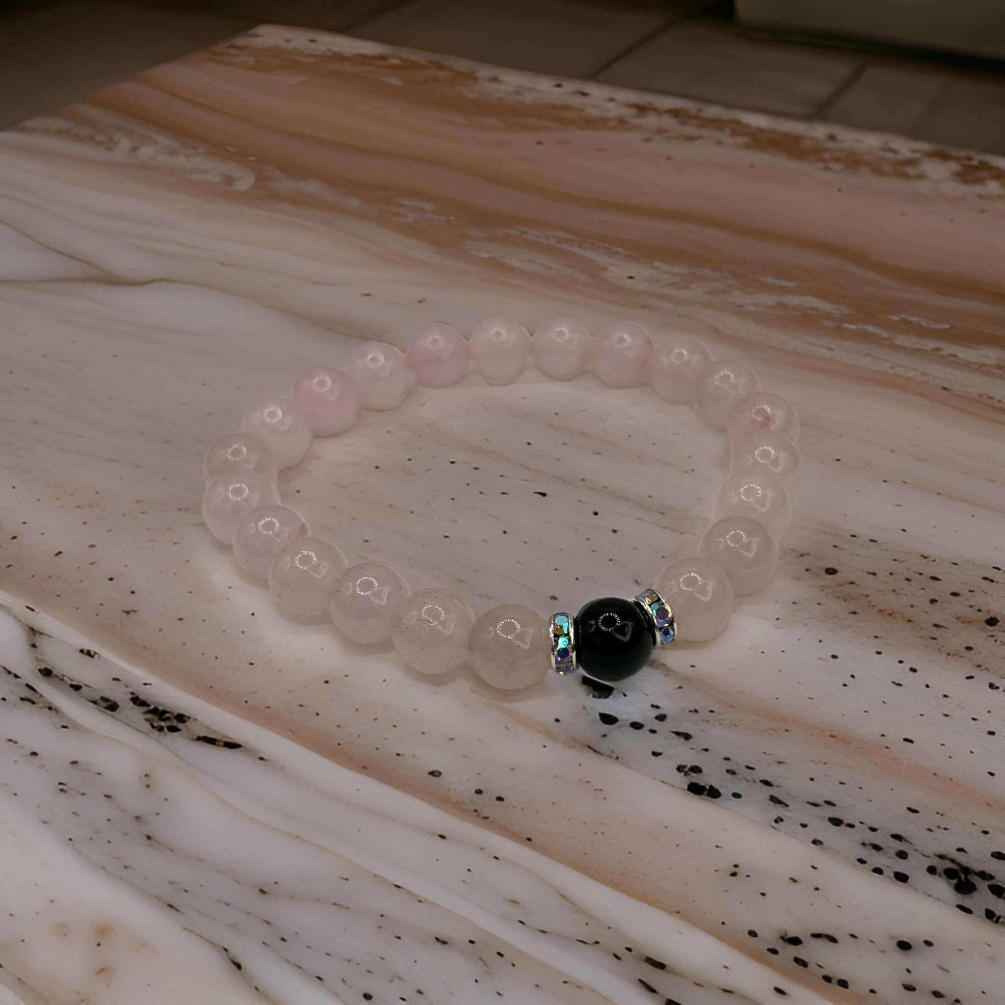 rose quartz bracelet