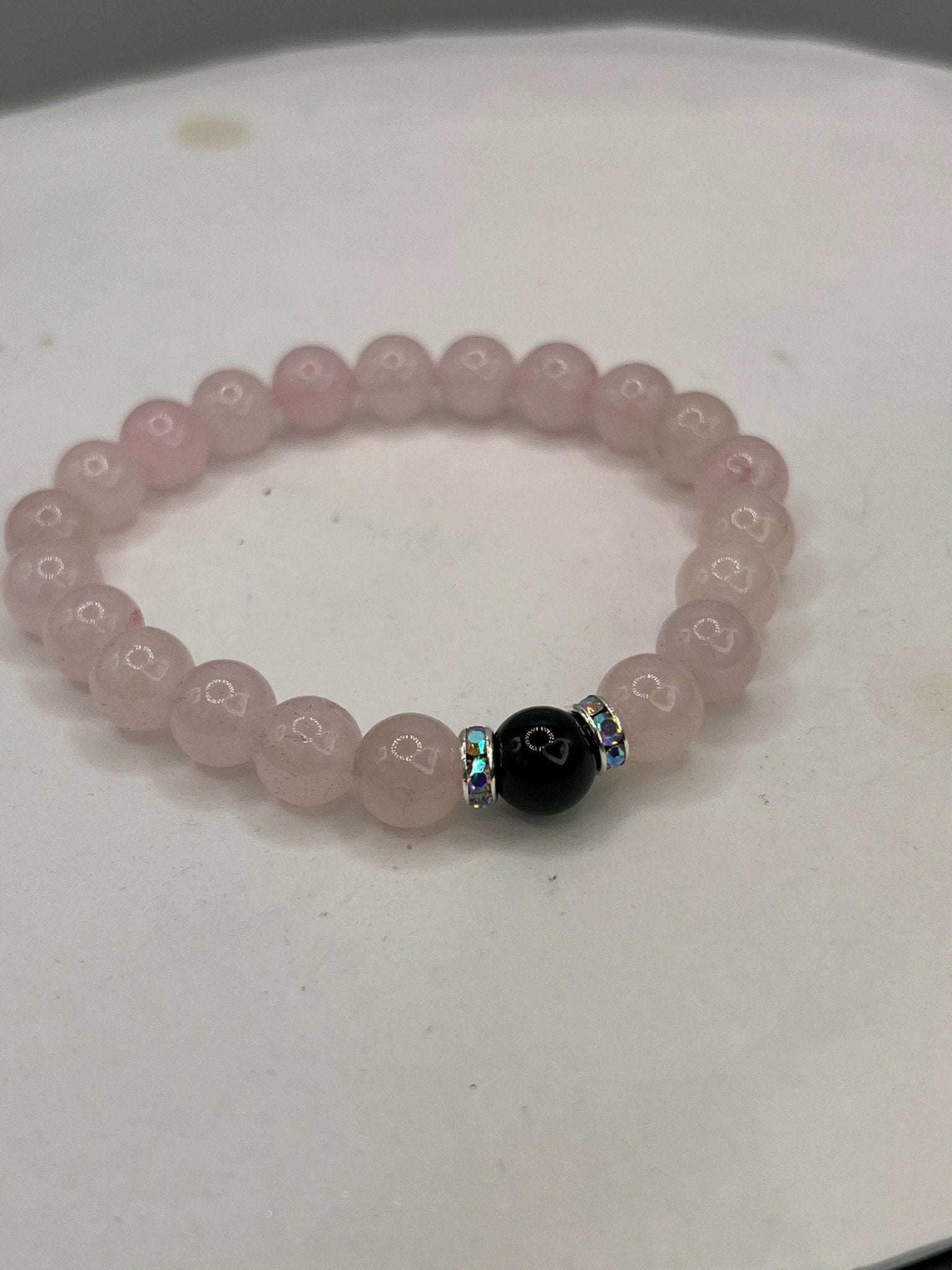 rose quartz bracelet