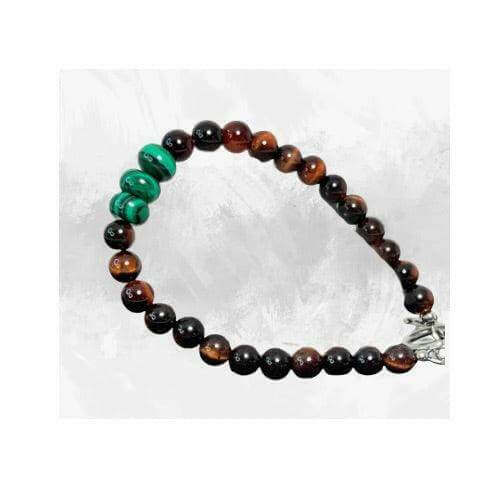 Malachite beaded Bracelet, Energy Bracelet - Bec Sue Jewelry Shop