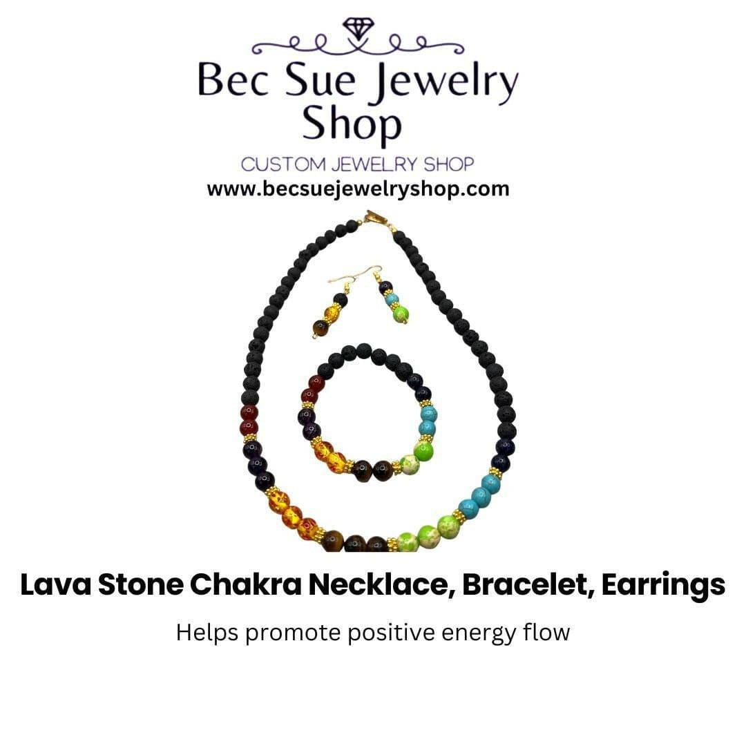 Matching Earrings & Bracelet - Bec Sue Jewelry Shop