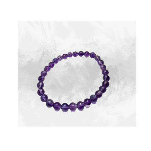 Natural Amethyst Bracelet, Amethyst Gemstone Healing Bracelet - Bec Sue Jewelry Shop