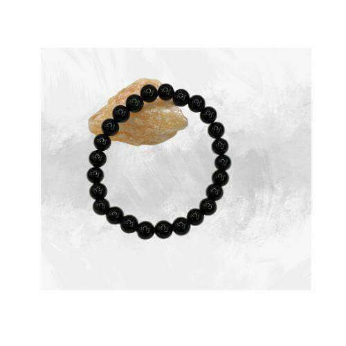 Obsidian Bracelet for men, Obsidian Jewelry - Bec Sue Jewelry Shop