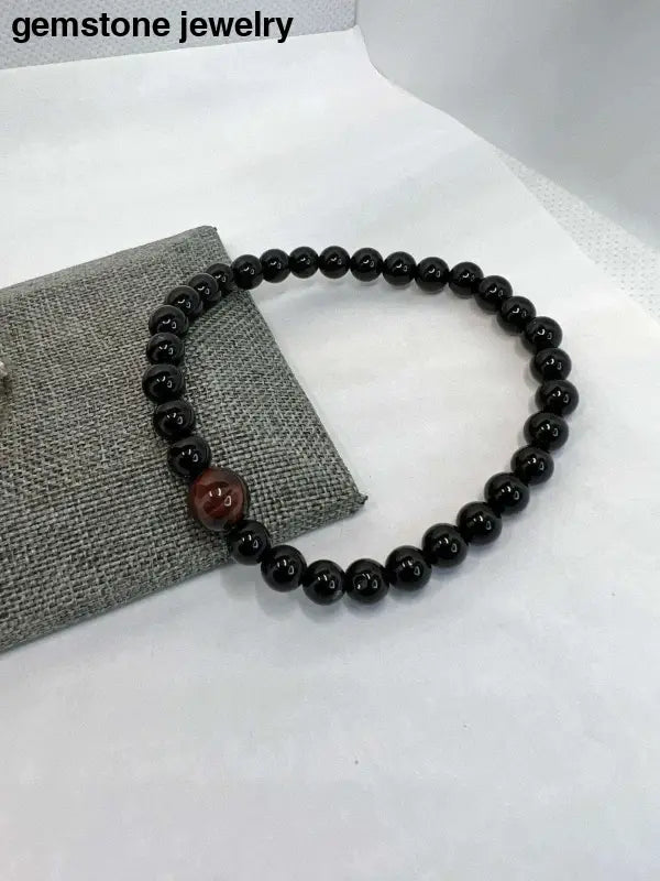 Onyx Gemstone Beads Bracelet - Bec Sue Jewelry Shop