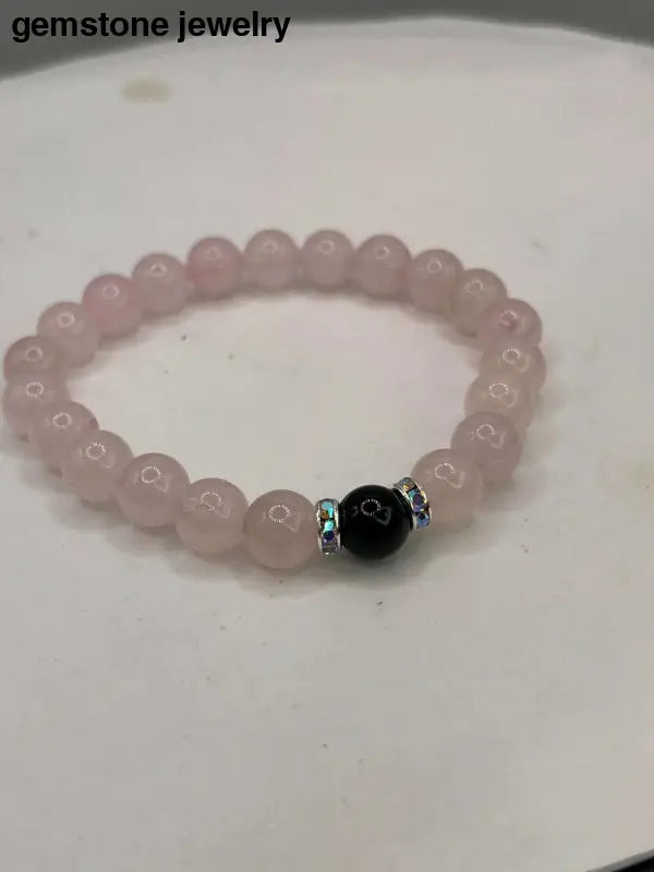 rose quartz bracelet