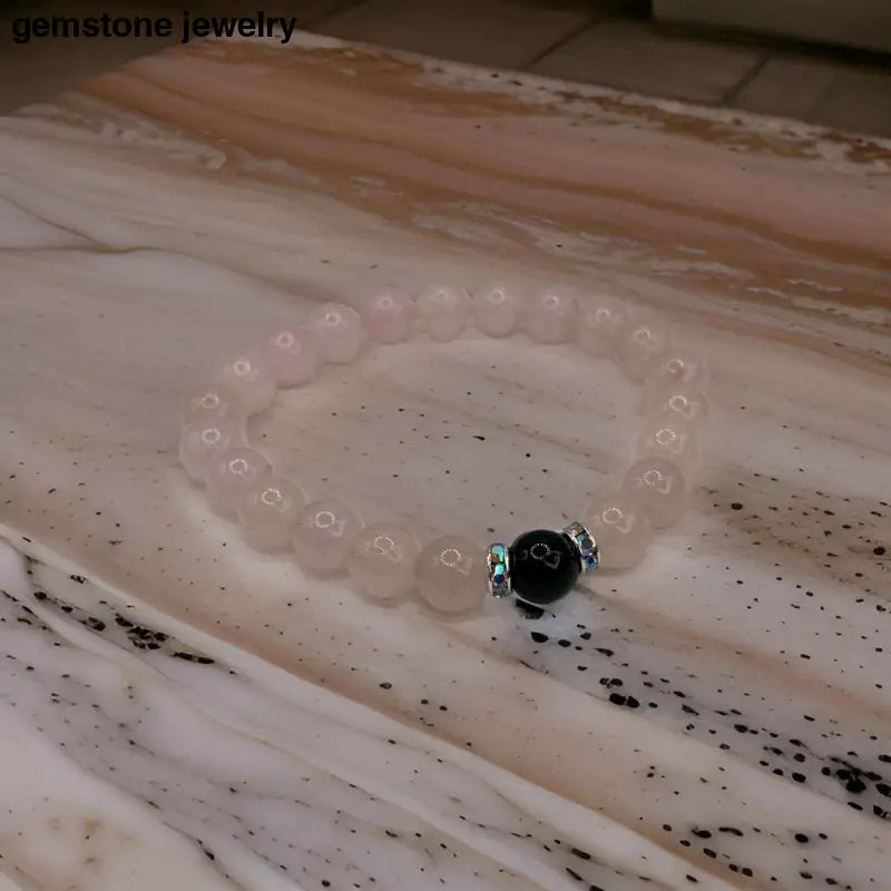 rose quartz bracelet