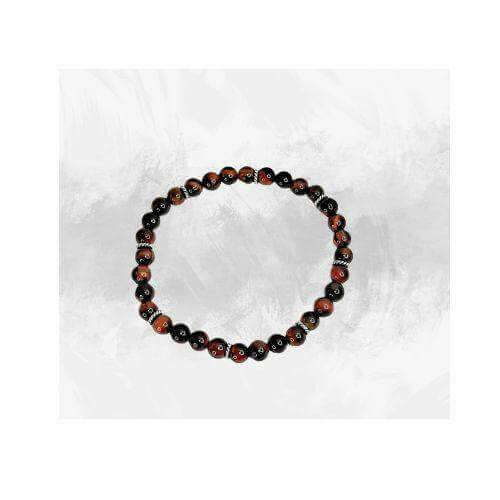 Red Tiger Eye Bracelet, Tiger Eye Chakra Bracelet - Bec Sue Jewelry Shop