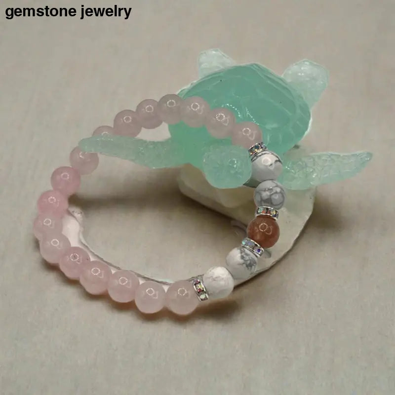 Genuine Rose Quartz Bracelet 