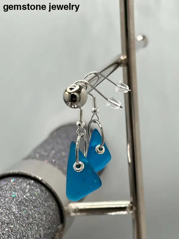 Sea Glass Earrings, Sea Glass Jewelry - Bec Sue Jewelry Shop