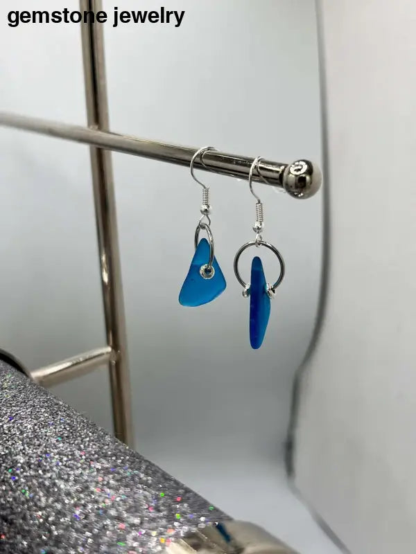 Sea Glass Earrings, Sea Glass Jewelry - Bec Sue Jewelry Shop