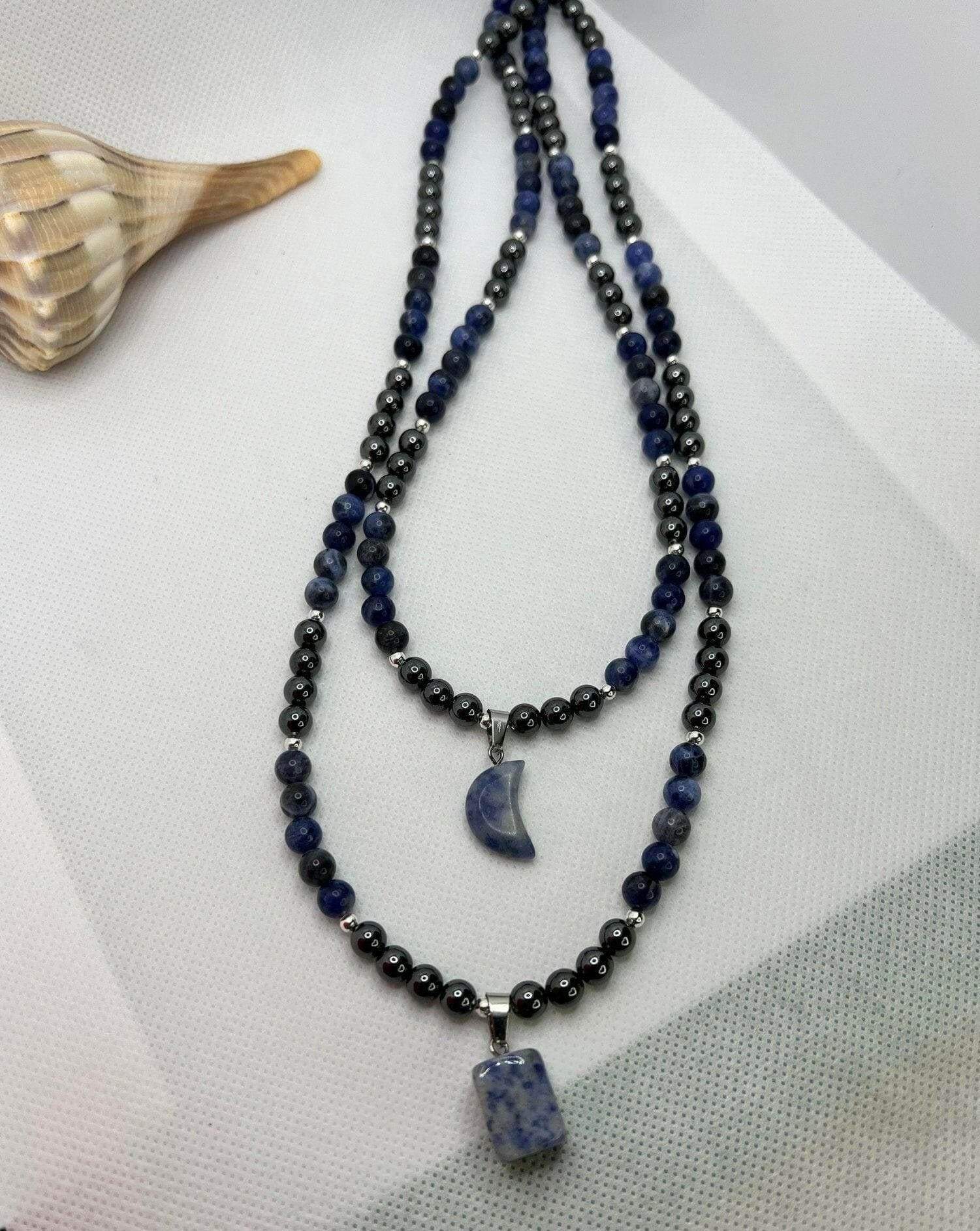 Sodalite Necklace, Sodalite Jewelry - Bec Sue Jewelry Shop