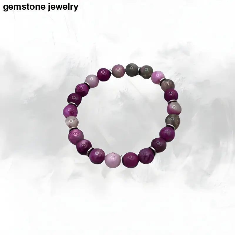 Sugilite Jewelry - 6.5 / purple / sugilite turtle - bracelets