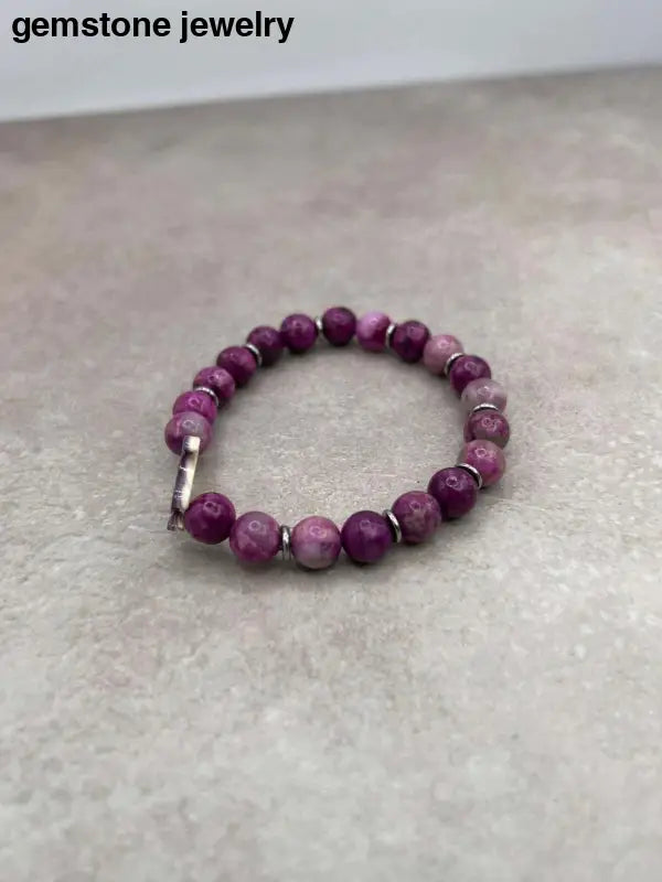 Turtle Bracelet Sugilite