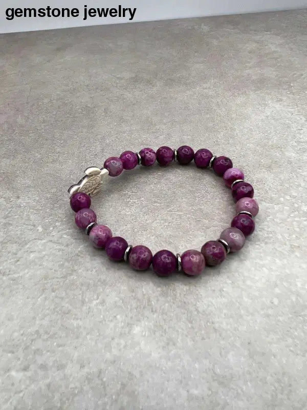 Turtle Bracelet Sugilite