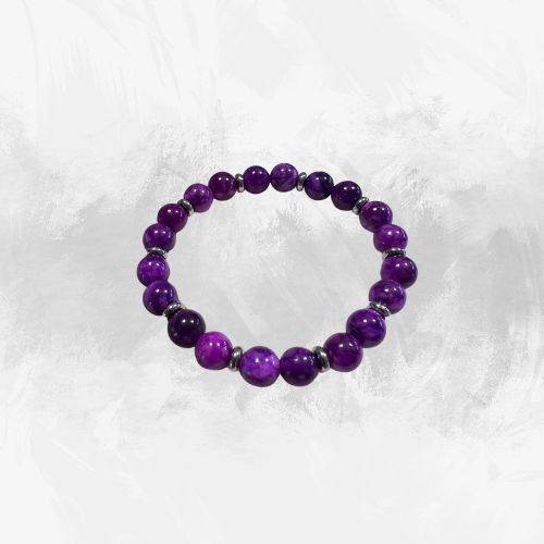 Sugilite Crystals, Sugilite Gemstone Bracelet