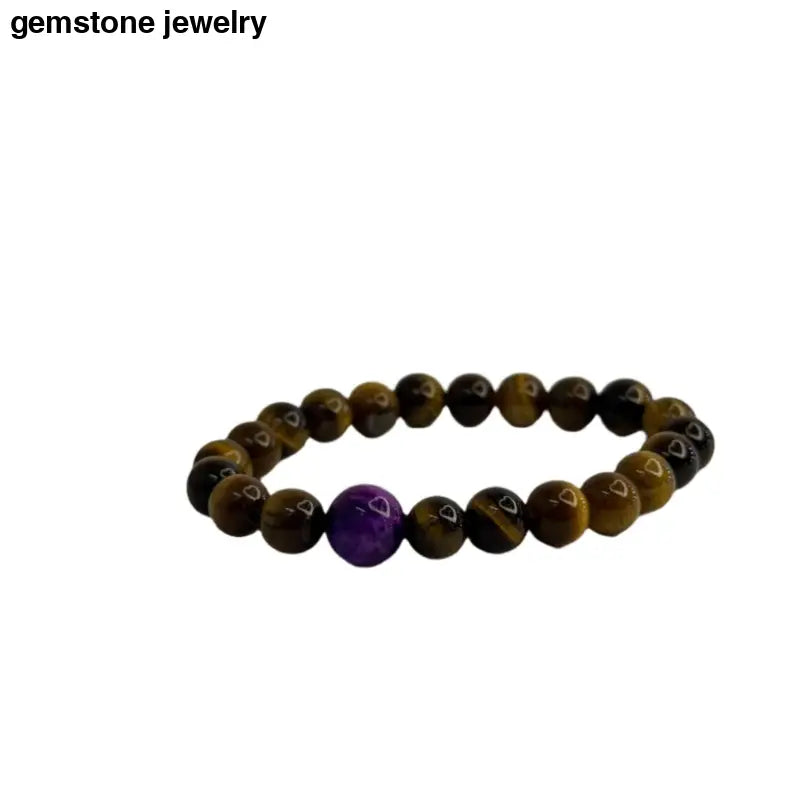 Best Friend Bracelets, Tiger Eye Bead Bracelet, Tiger Eye Jewelry - Bec Sue Jewelry Shop