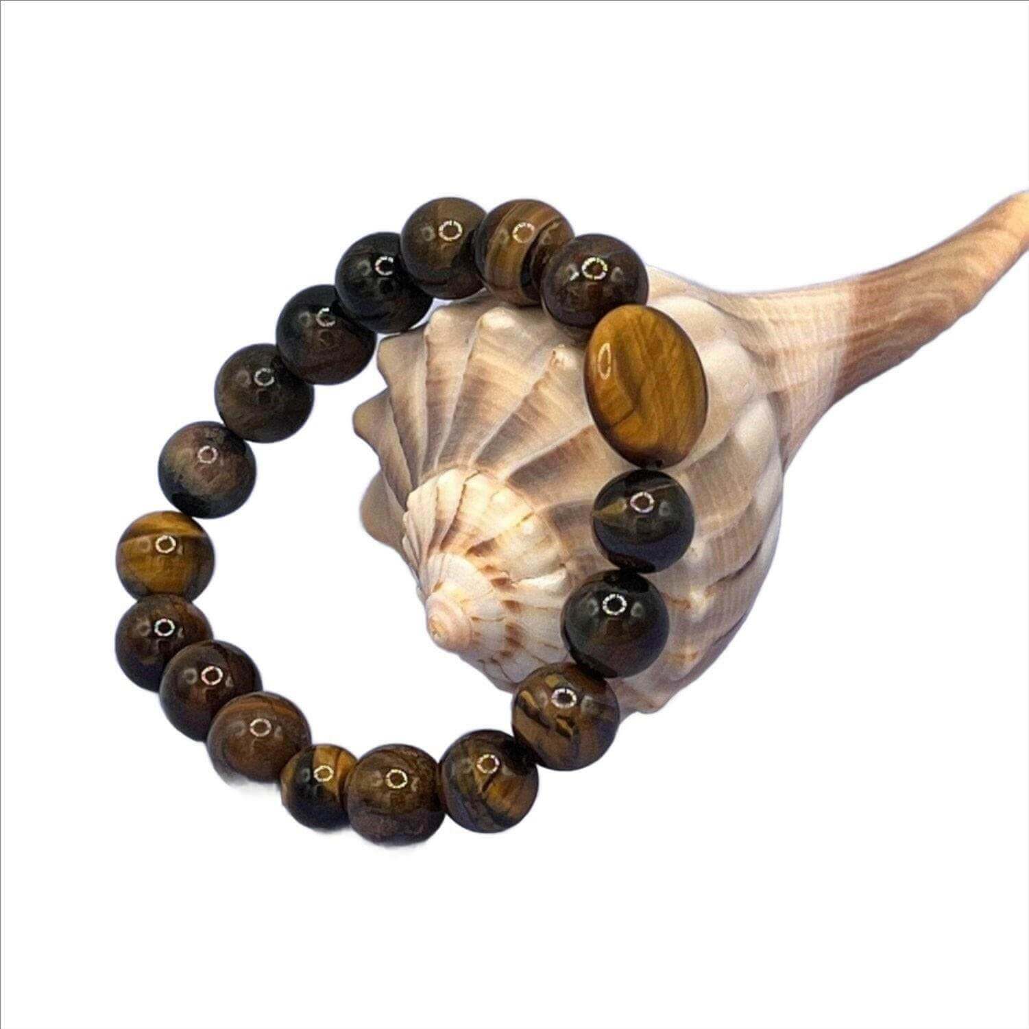 Tiger Eye Bracelet, Handmade Tiger Eye Bracelet - Bec Sue Jewelry Shop