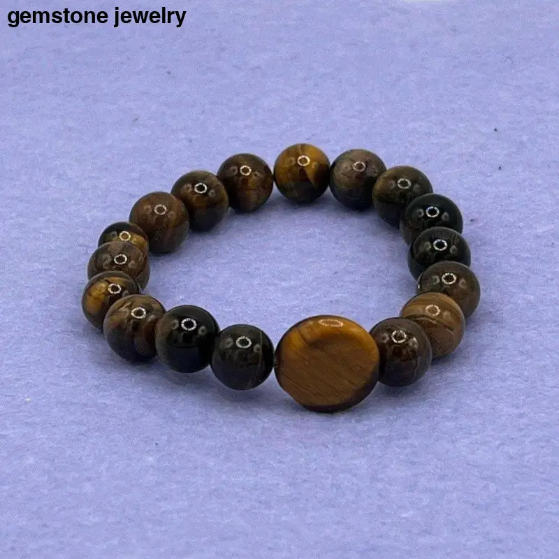 Tiger Eye Bracelet, Handmade Tiger Eye Bracelet - Bec Sue Jewelry Shop