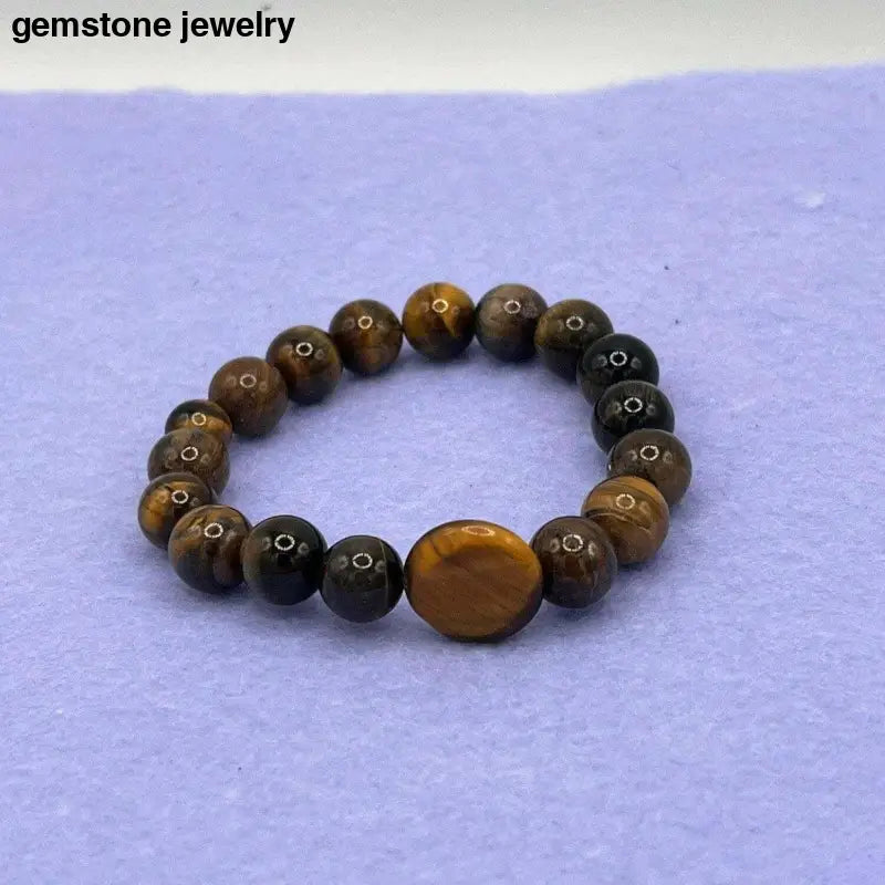 Tiger Eye Bracelet, Handmade Tiger Eye Bracelet - Bec Sue Jewelry Shop