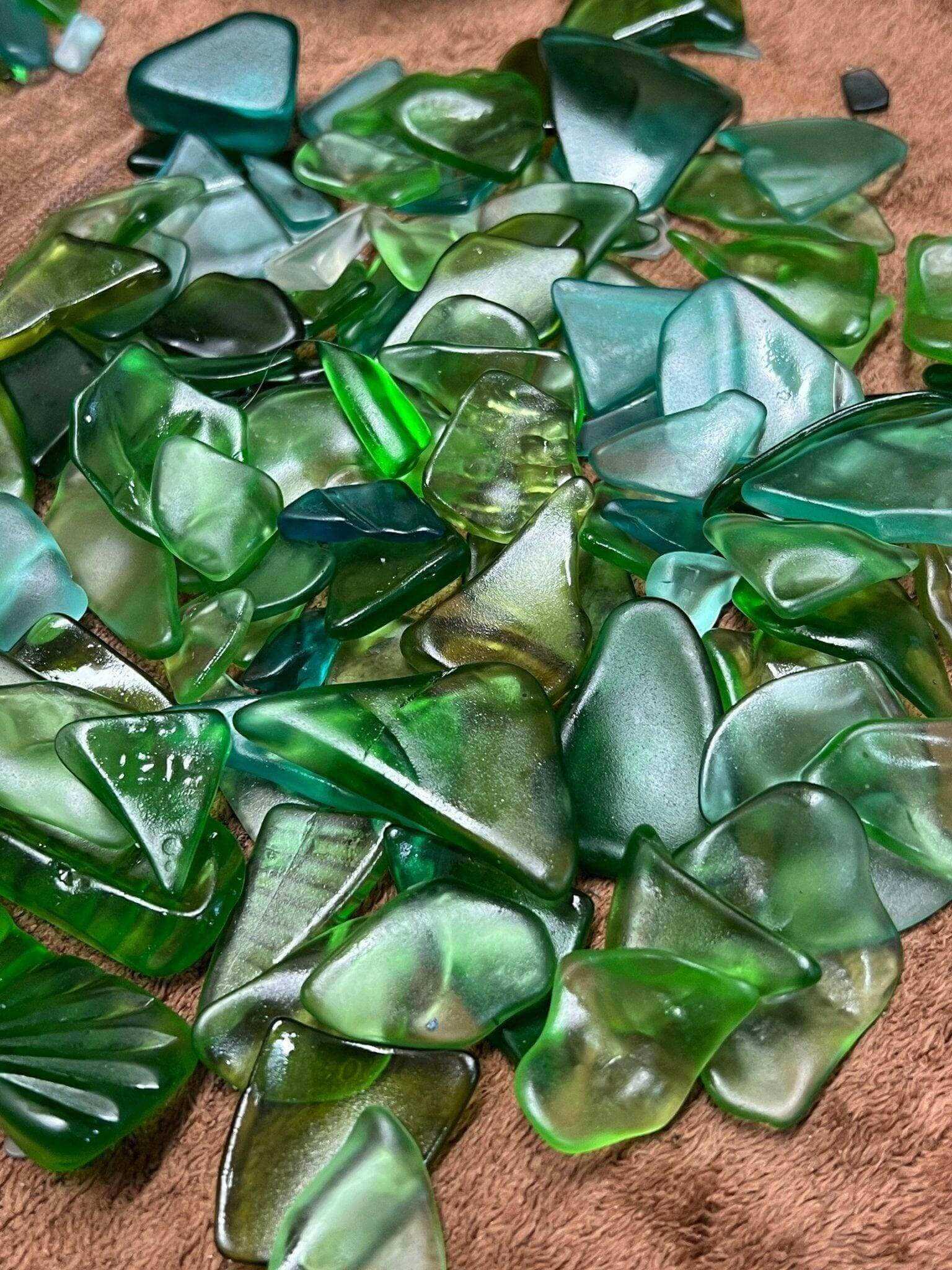 Tumbled Glass for Mosaic Decor & Home Artists - Bec Sue Jewelry Shop