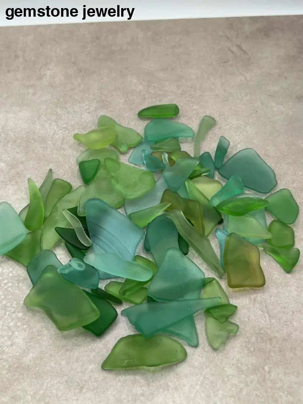 Tumbled Glass for Mosaic Decor & Home Artists - Bec Sue Jewelry Shop