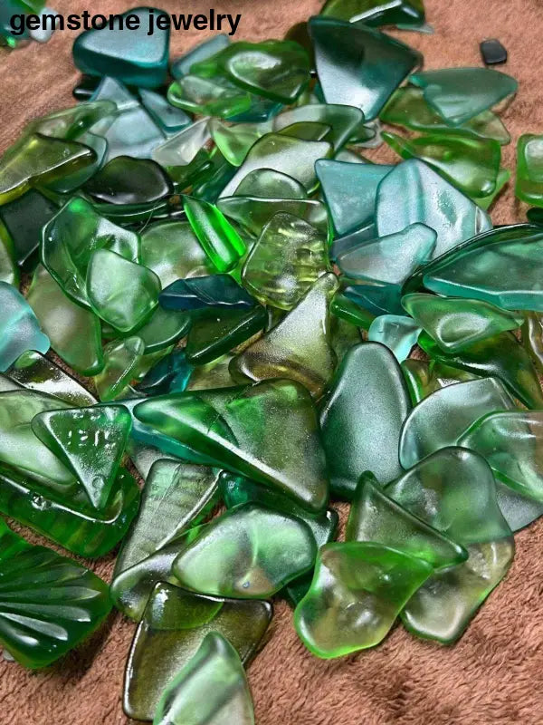 Tumbled Glass for Mosaic Decor & Home Artists - Bec Sue Jewelry Shop