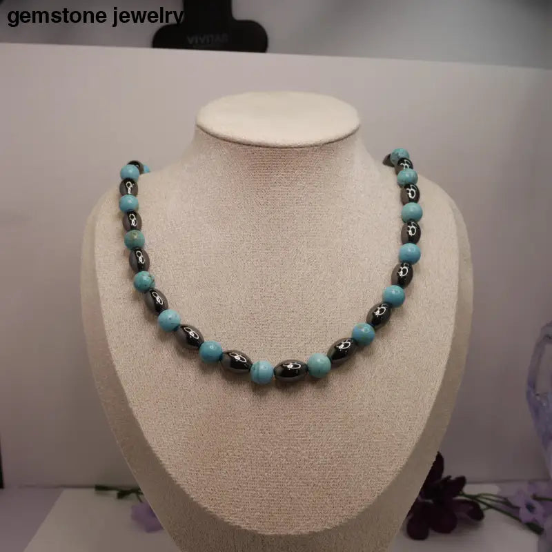 blue turquoise necklace