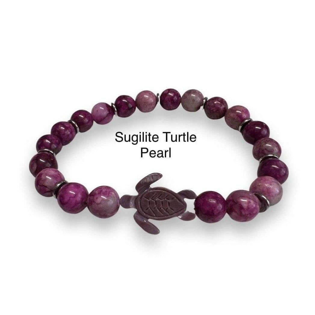 Turtle Bracelet Sugilite